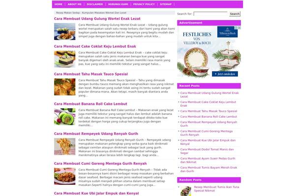 Sahifa theme site design template sample