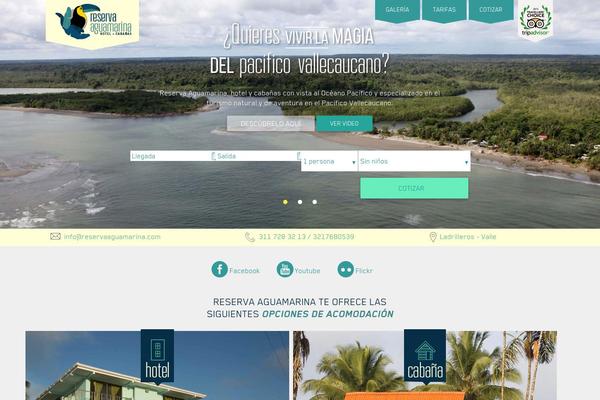 reservaaguamarina.com site used Reserva