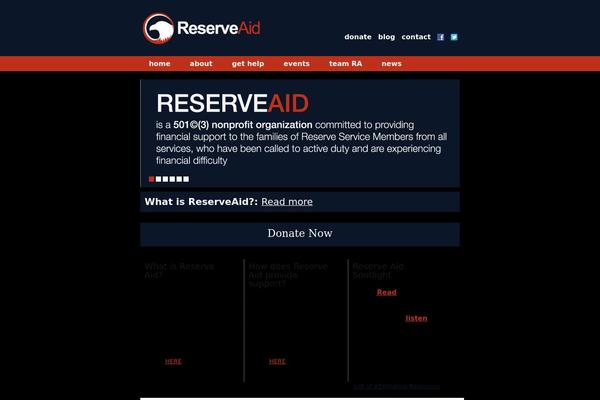 reserveaid.org site used Reserveaid