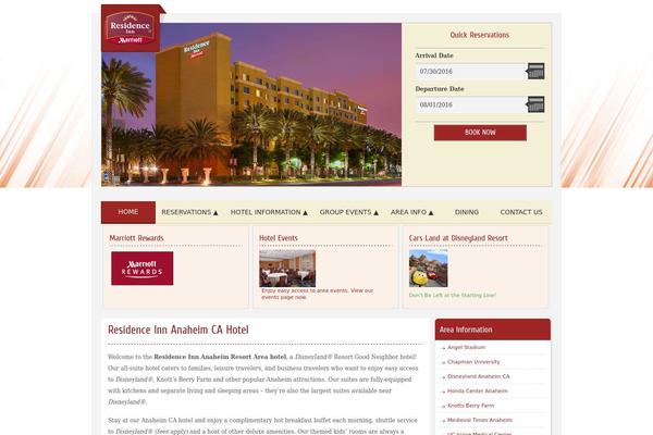 Hotel3 theme site design template sample