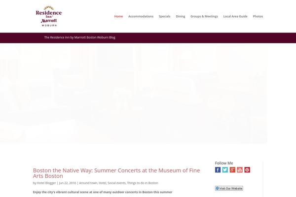 Divi theme site design template sample
