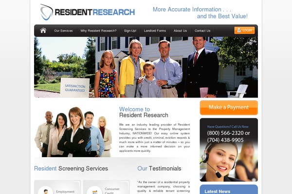 residentresearch.com site used Rr