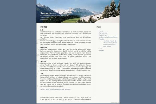 Wp_bleibtallesanders-blau theme site design template sample