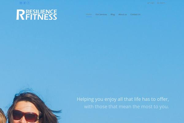 resiliencefitness.com site used Dt-the7.2