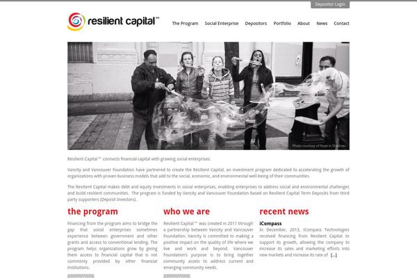 resilientcapital.ca site used Resilient