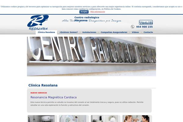 resolana.net site used Clinicaresolana