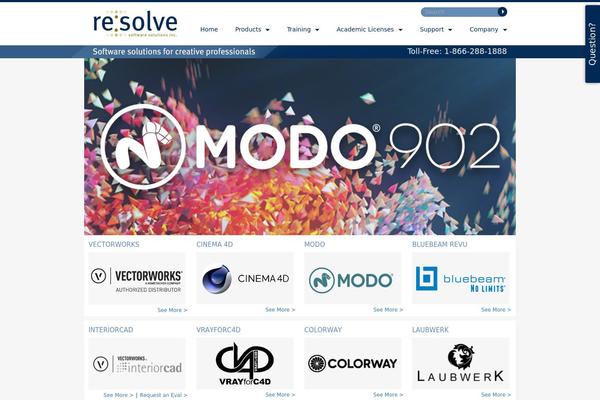 resolve.ca site used Resolve