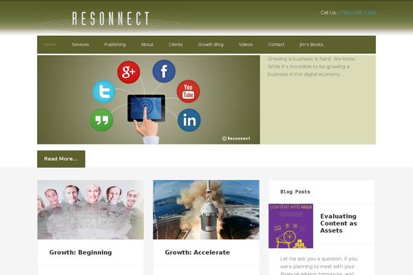 resonnect.com site used Resonnect