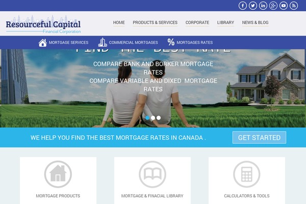 resourcefulcapital.ca site used Resourcecapital