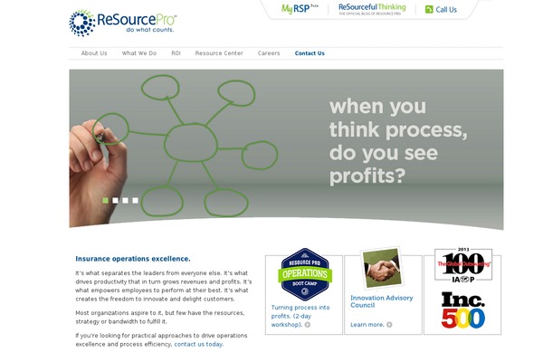 resourcepro.com site used Resource