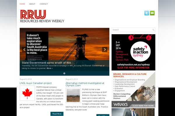 resourcesreviewweekly.com.au site used Expressnews