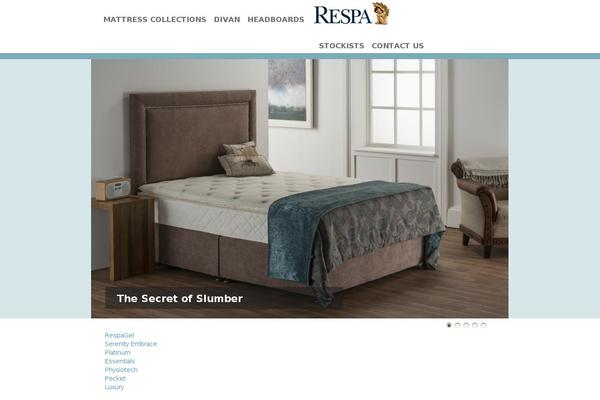 respabeds.ie site used Respa