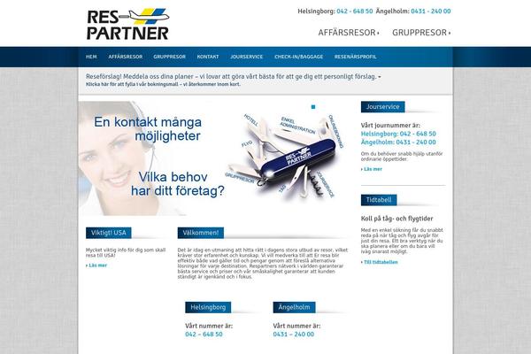 respartner.se site used Aki_travel