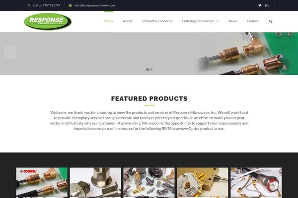 TheFox theme site design template sample