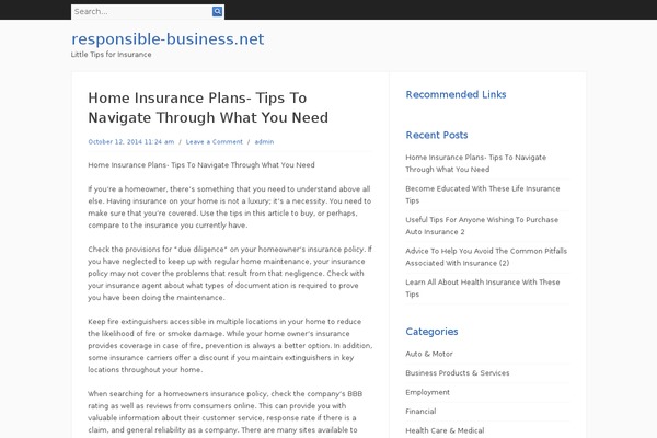 responsible-business.net site used Infinity