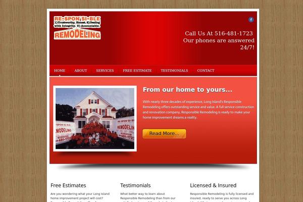 responsibleremodeling.com site used Local Business