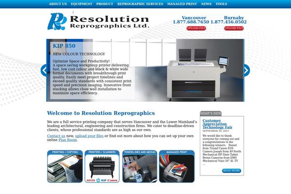 resrep.com site used Resolutionrepro
