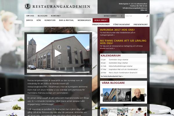 restaurangakademien.se site used Restaurangakademien