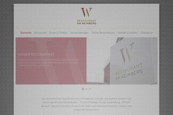 Weinberg theme websites examples