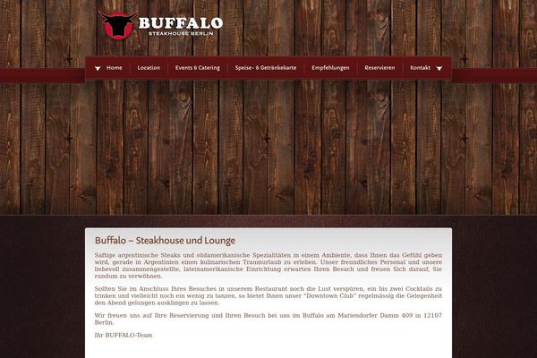 restaurant-buffalo.de site used Buffalo-theme