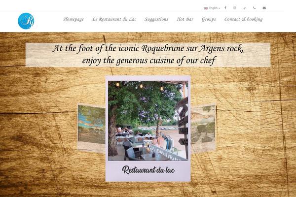 restaurant-du-lac.fr site used Zante