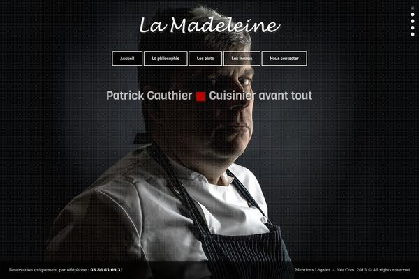restaurant-lamadeleine.fr site used Cooks