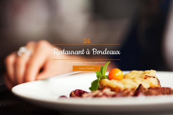 restaurant-le-24.fr site used Le-24