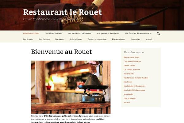 Twenty Thirteen theme site design template sample