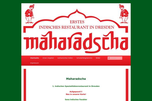 restaurant-maharadscha.de site used Maharadscha