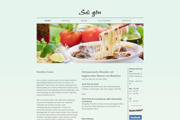 restaurant-saigon.de site used Saigon-theme