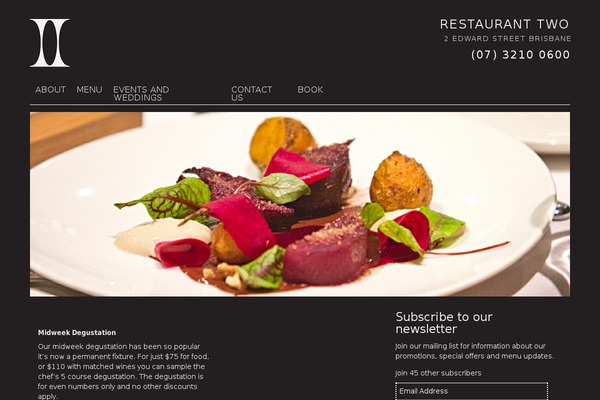 restaurant2.com.au site used R22015