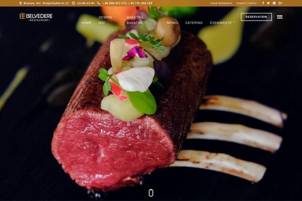 Grandrestaurant theme site design template sample