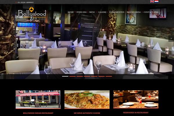 restaurantbollywood.nl site used Bollywood_restaurant