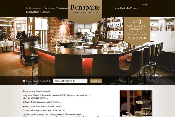 restaurantbonaparte.ca site used Scbonapa