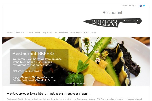 restaurantbree33.nl site used Spacious Pro