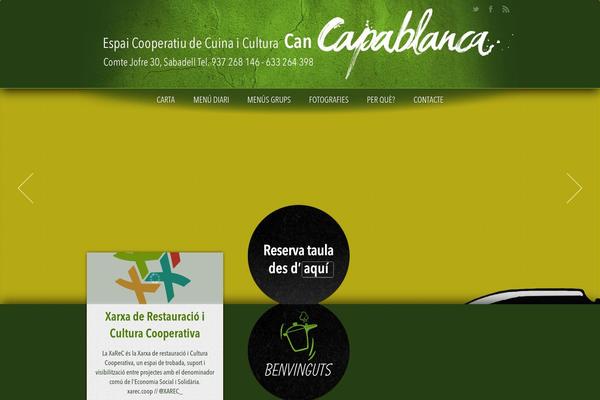 restaurantcancapablanca.cat site used Cancapablanca