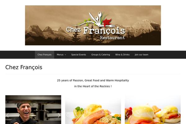 GeneratePress theme site design template sample