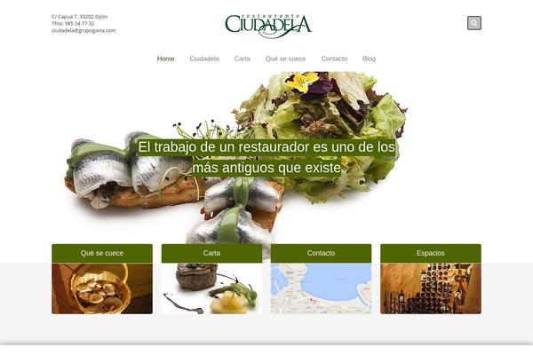 Linguini theme site design template sample