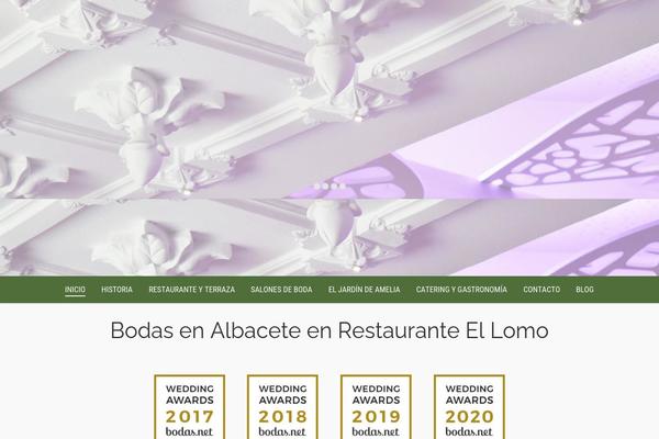 The7 theme site design template sample