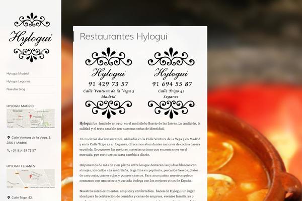 restaurantehylogui.com site used Confitae