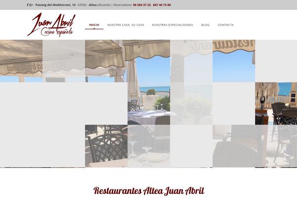 restaurantejuanabril.es site used Restaurante-juan-abril