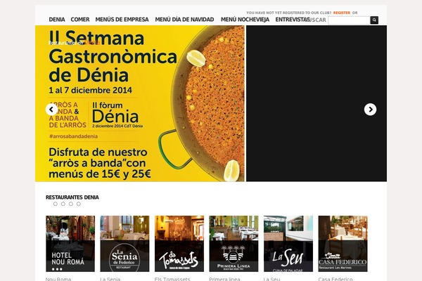 restaurantesendenia.com site used Theme1538