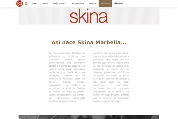 restauranteskina.com site used Colors-creative