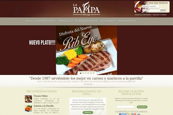 restauranteslapampa.com site used Lapampa_theme