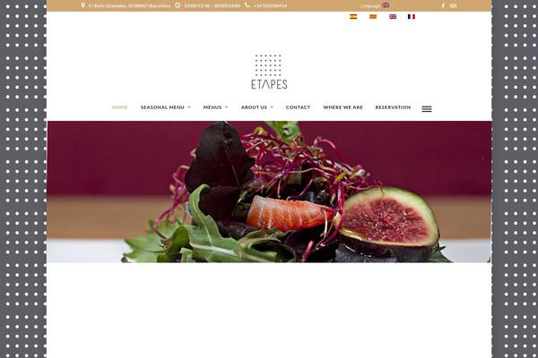 Grandrestaurant theme site design template sample