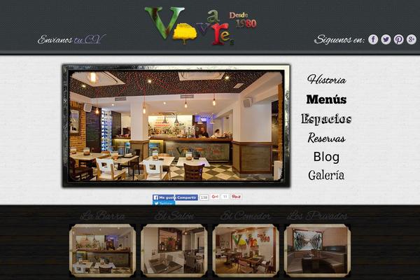 restaurantevivares.com site used Vivares
