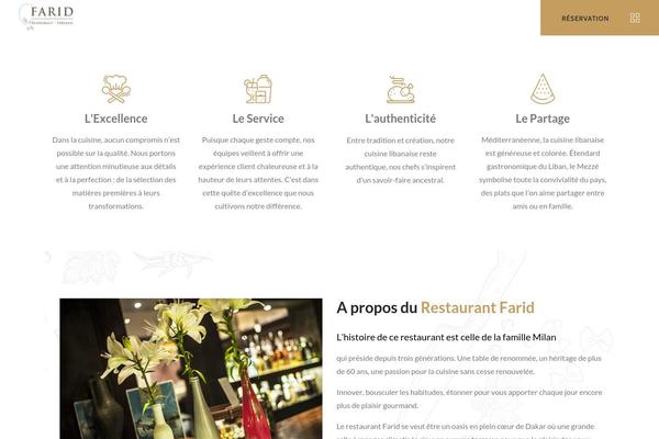 restaurantfarid.com site used Palmplaza