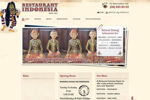 restaurantindonesia.co.nz site used Restaurantindonesia
