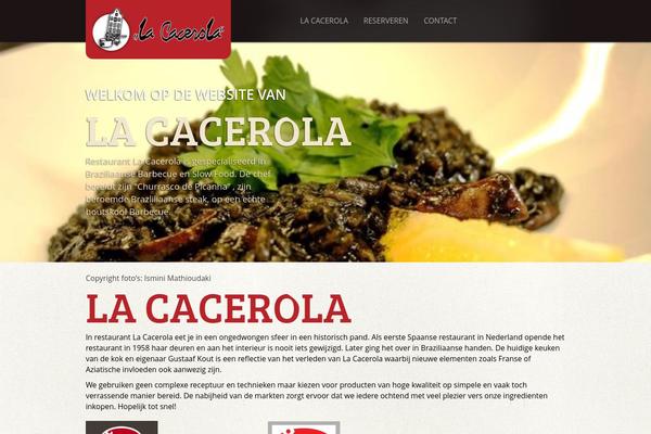restaurantlacacerola.nl site used Filt