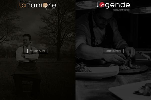 restaurantlegende.com site used Latanierelegende